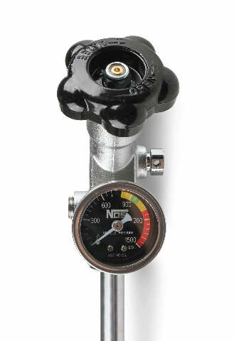 NOS 10 lb. bottlesuper hi-flow valveassembly w/siphontube andblackgauge 16137ABNOS 100 foot stainless steel blue 2493