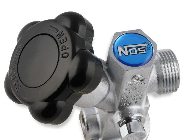 NOS Super Hi-Flo Bottle Valve with Blue Face Gauge - 16137NOS