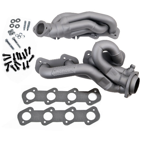 Fits 1996-2004 Mustang GT 1-5/8 Shorty Tuned Length Exhaust Headers-1615 ceramic coated polished
