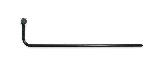 NOS 90 degree nitrous bottle blowdown tube - black -8AN blue 16161NOS