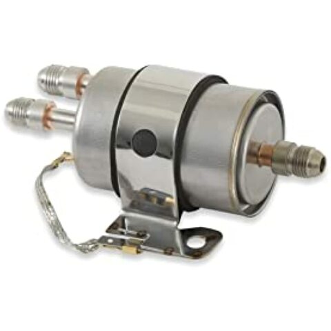 Holley fuel pressure regulator style-58-psi-6-an-connections-162-591
