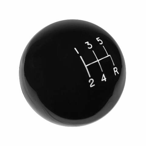 Hurst Shift Knob - Black 5 Speed M12x1.75 Threads - 1630114