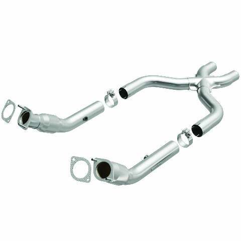 MagnaFlow direct-fit catalytic converter for 2011-2014 Ford Mustang stainless steel 16399