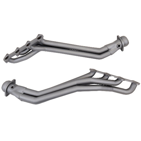 Fits 2005-10 Mustang GT 1 5/8 Long Tube Exhaust Headers (Titanium Ceramic)-1641 for 2005-2010 Ford Mustang chrome