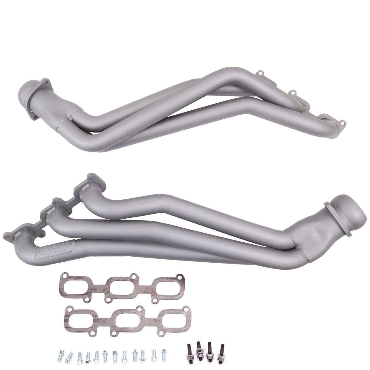 Fits 2011-17 Mustang V6 1-3/4 Long Tube Exhaust Headers (Titanium Ceramic)-1642 for 2011-2017 Ford Mustang chrome