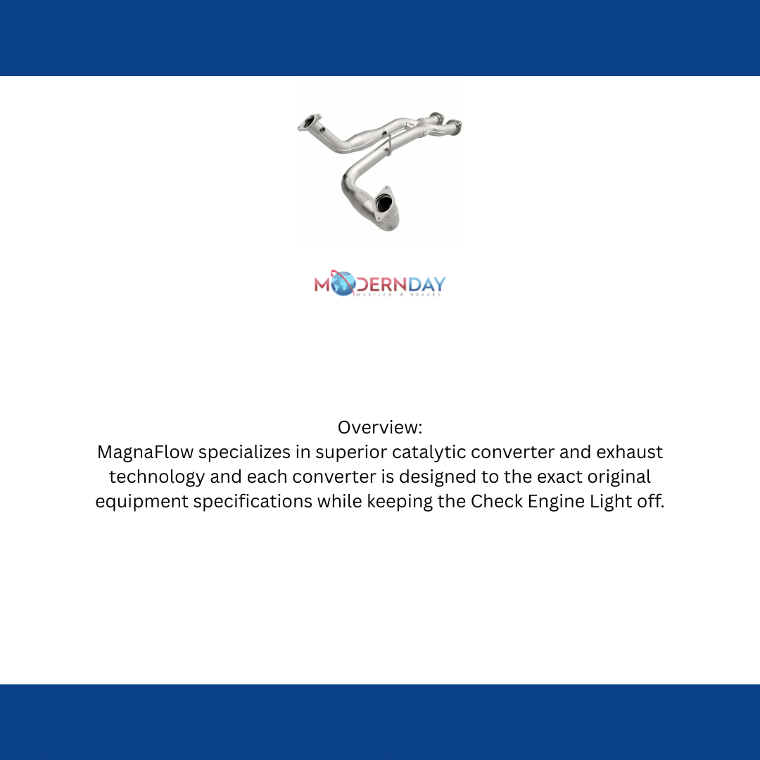 MagnaFlow direct-fit catalytic converter for 2006-2010 Jeep Grand Cherokee stainless steel Federal EPA compliant OBDII 16423