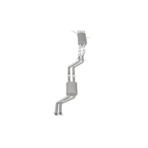 MagnaFlow cat-back exhaust system for 2001-2002 BMW stainless steel polished 16465