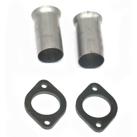 JBA Header Starter Tubes 2.5in Stainless Exhaust Header Collector Adapter - 1650ST