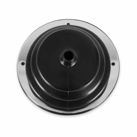 Mr. Gasket shifter boot chrome black 1651