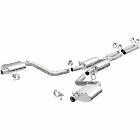 MagnaFlow cat-back exhaust system for 2009-2014 Dodge Challenger stainless steel polished 16514
