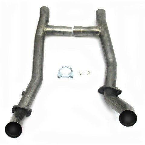 JBA H-Pipe Exhaust for Ford Mustang V8 for 1964-1970 Stainless - 1651SH