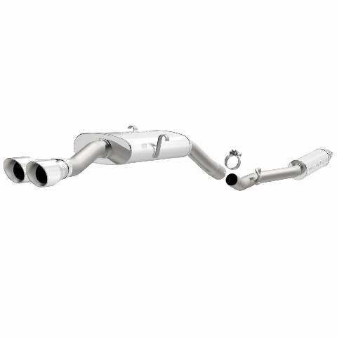 MagnaFlow cat-back exhaust system for 1984-1987 BMW stainless steel polished 16536