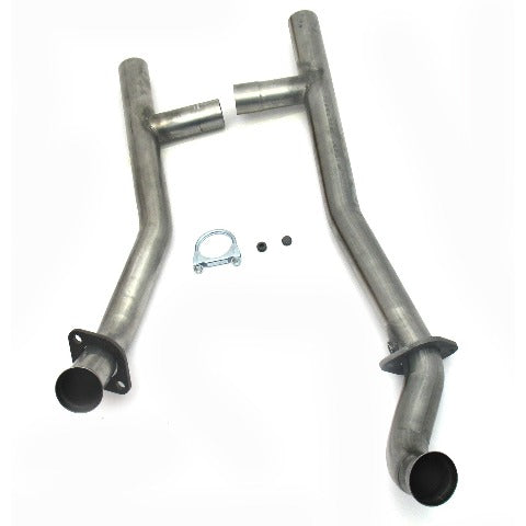 JBA H-Pipe Exhaust for Ford Mustang V8 for 1964-1973 Stainless - 1653SH
