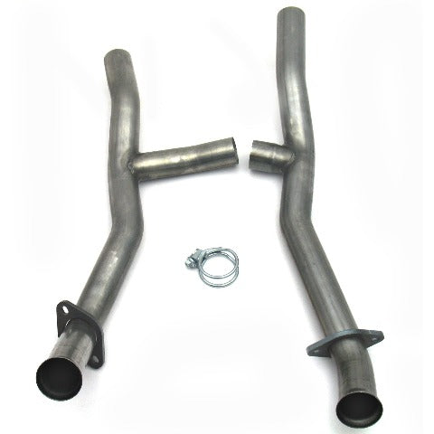 JBA H-Pipe Exhaust for Ford Mustang V8 for 1964-1973 Stainless - 1655SH