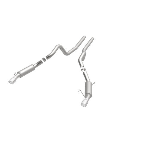 MagnaFlow cat-back exhaust system for Ford Mustang stainless steel polished 16572