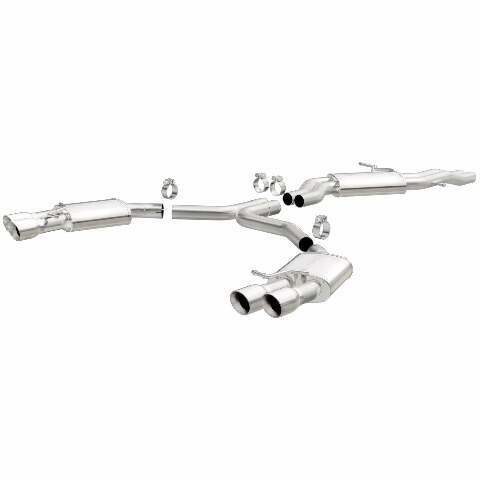 MagnaFlow cat-back exhaust system for 2008-2012 Audi S5 stainless steel polished 16598