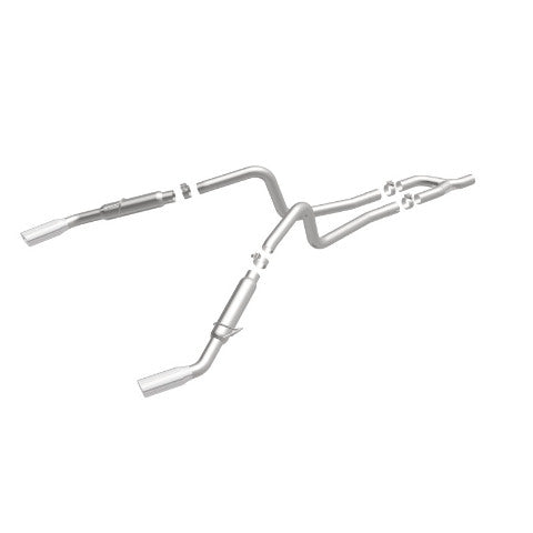 MagnaFlow cat-back exhaust system for 2005-2009 Ford Mustang stainless steel polished 16605