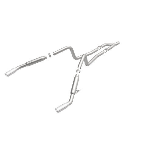 MagnaFlow cat-back exhaust system for 2005-2009 Ford Mustang stainless steel polished 16605