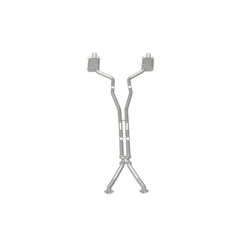 MagnaFlow cat-back exhaust system for 2004-2005 Cadillac stainless steel polished 16636
