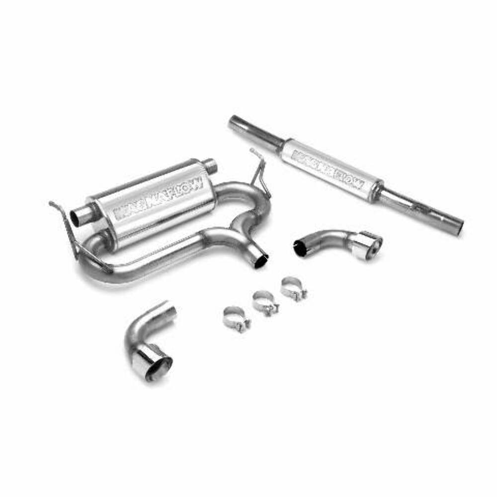 MagnaFlow cat-back exhaust system stainless steel polished 16650