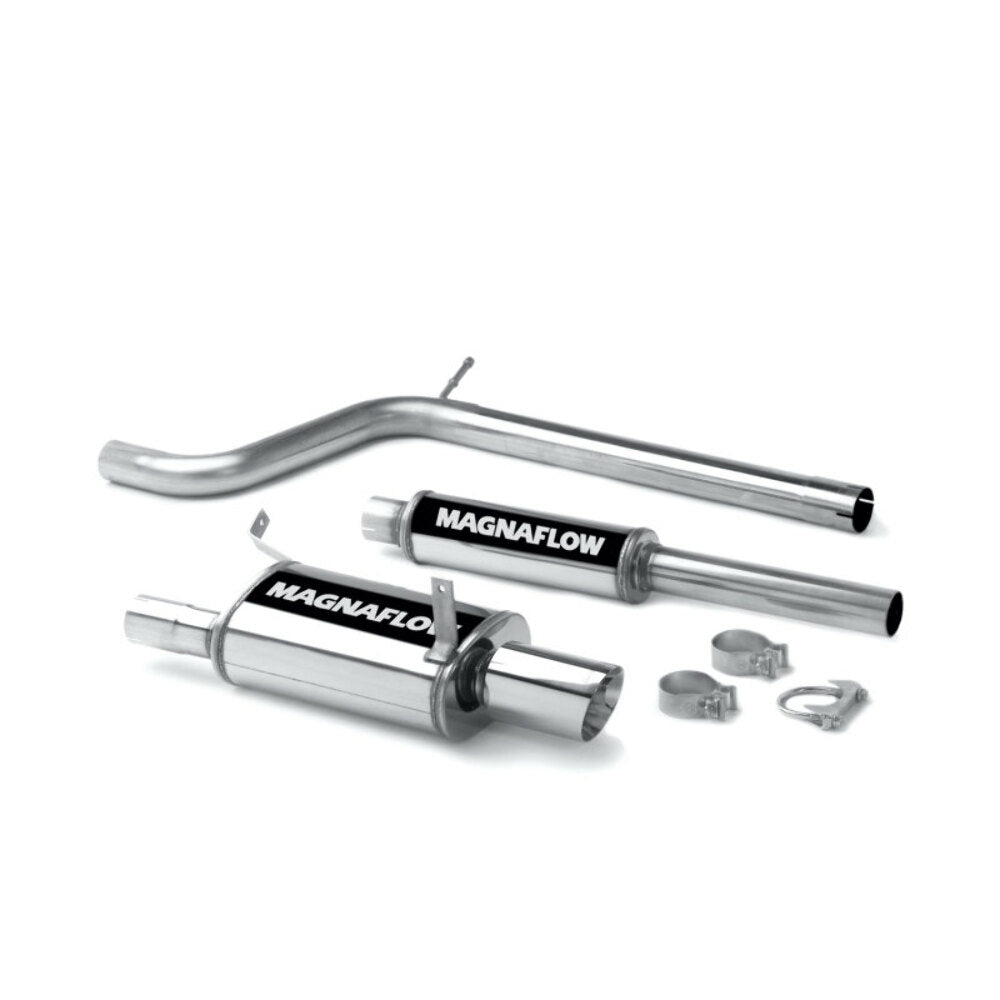 MagnaFlow cat-back exhaust system stainless steel polished 16657