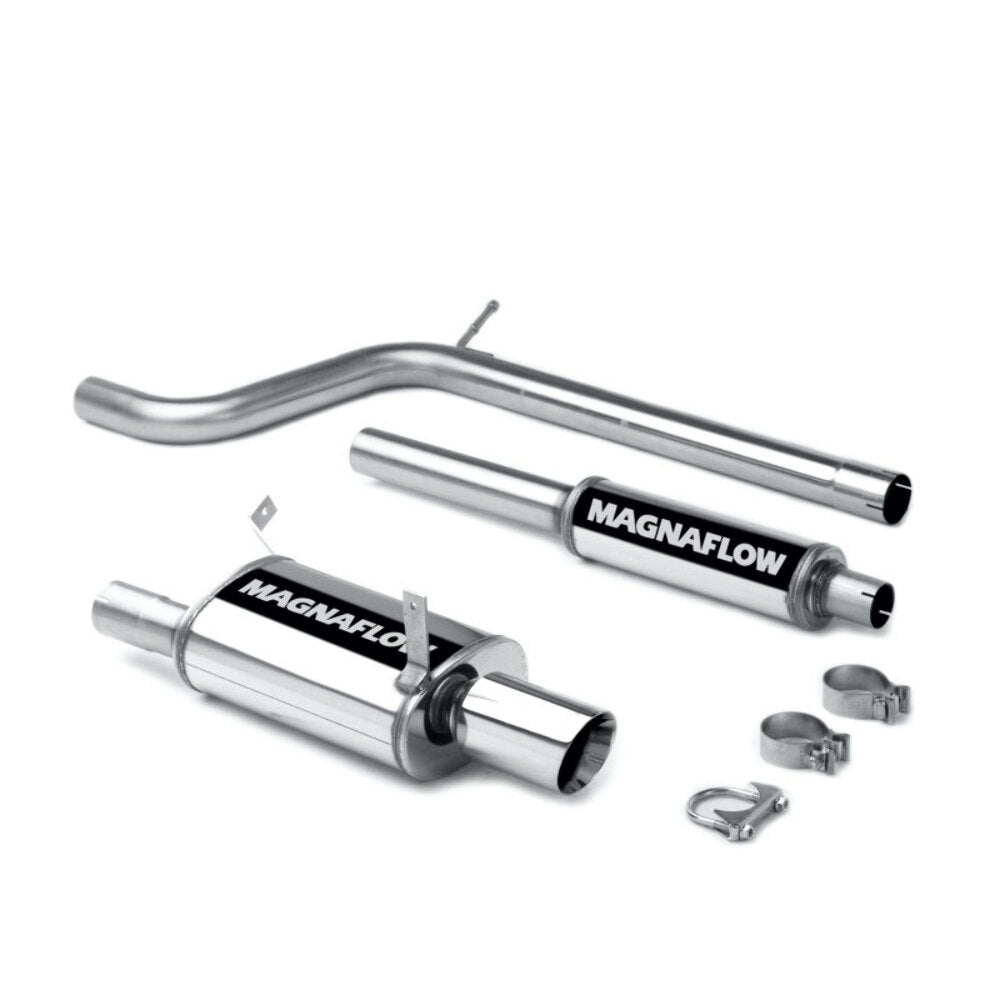 MagnaFlow cat-back exhaust system stainless steel polished 16667