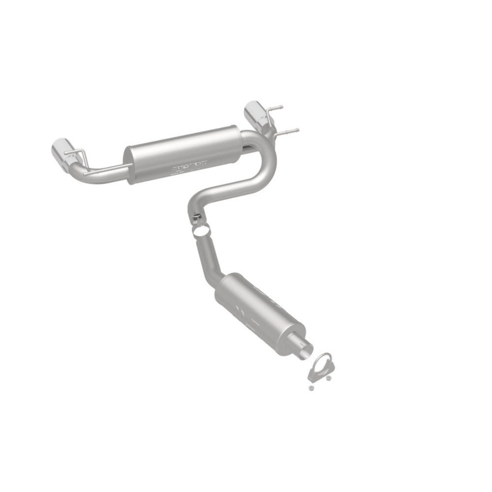 MagnaFlow cat-back exhaust system for 2006-2014 Mazda stainless steel polished 16668