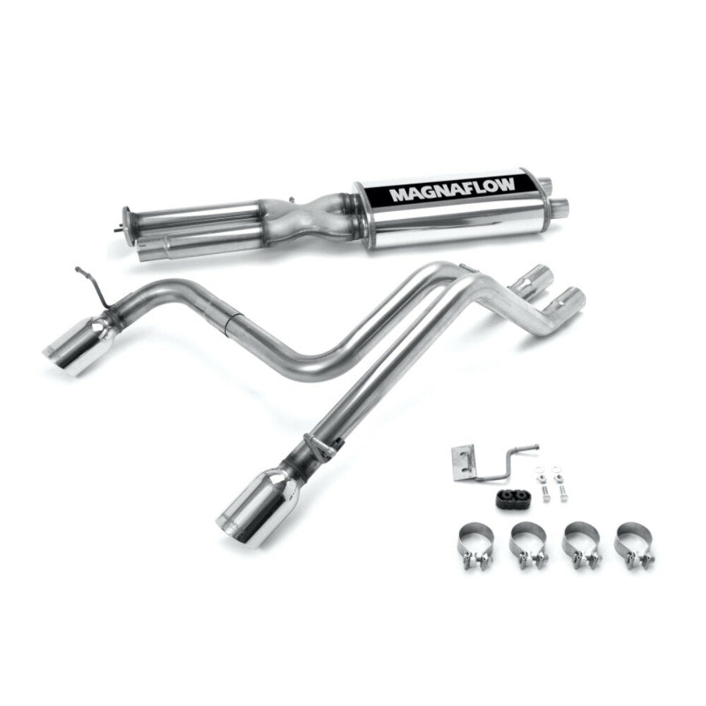 MagnaFlow cat-back exhaust system stainless steel polished 16673