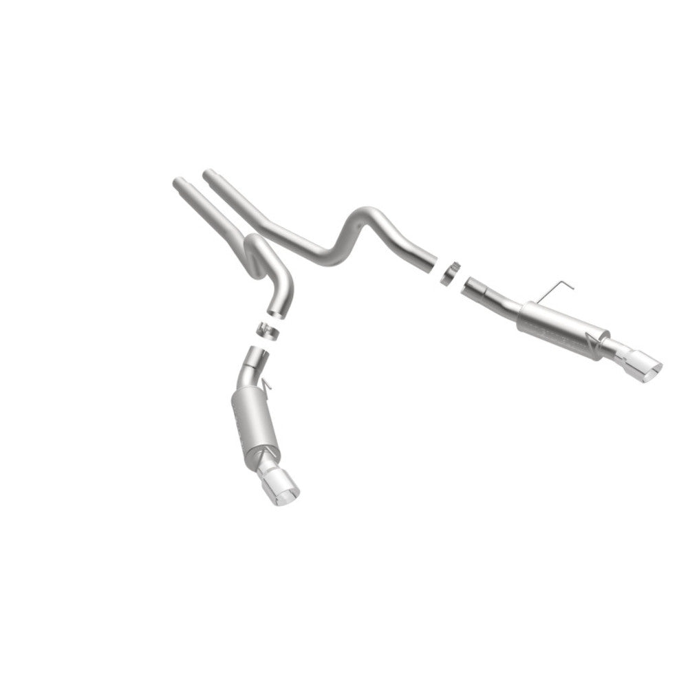 MagnaFlow cat-back exhaust system for 2007-2009 Ford Mustang stainless steel polished 16674