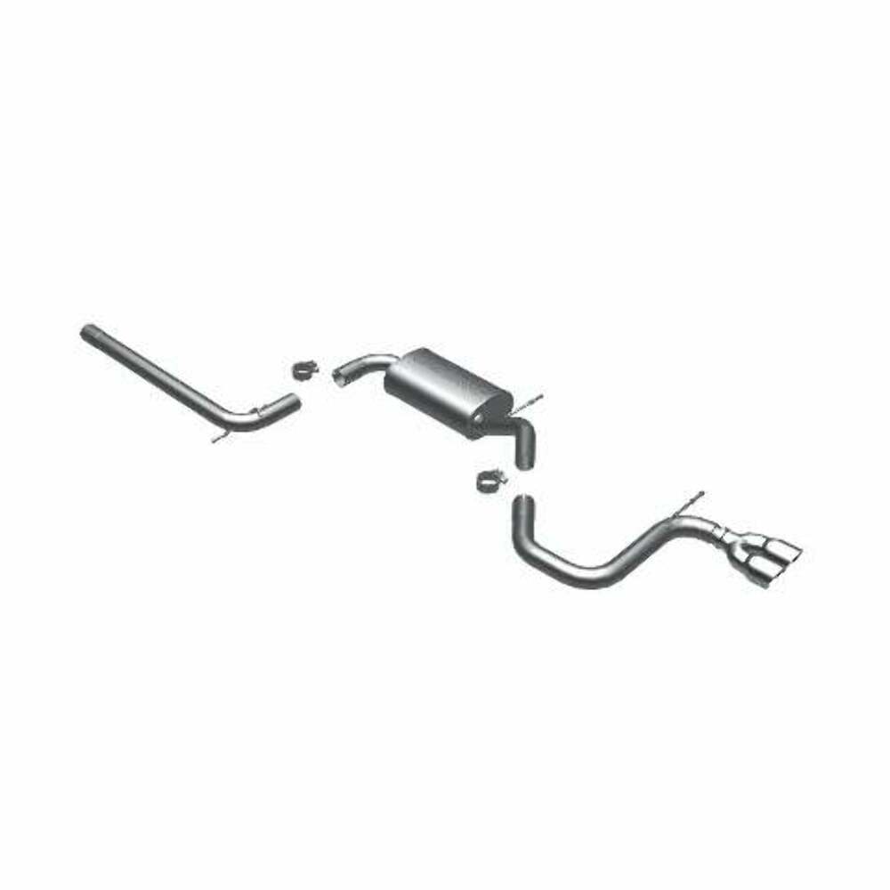 MagnaFlow cat-back exhaust system for 2010-2014 VW Golf stainless steel polished 16692