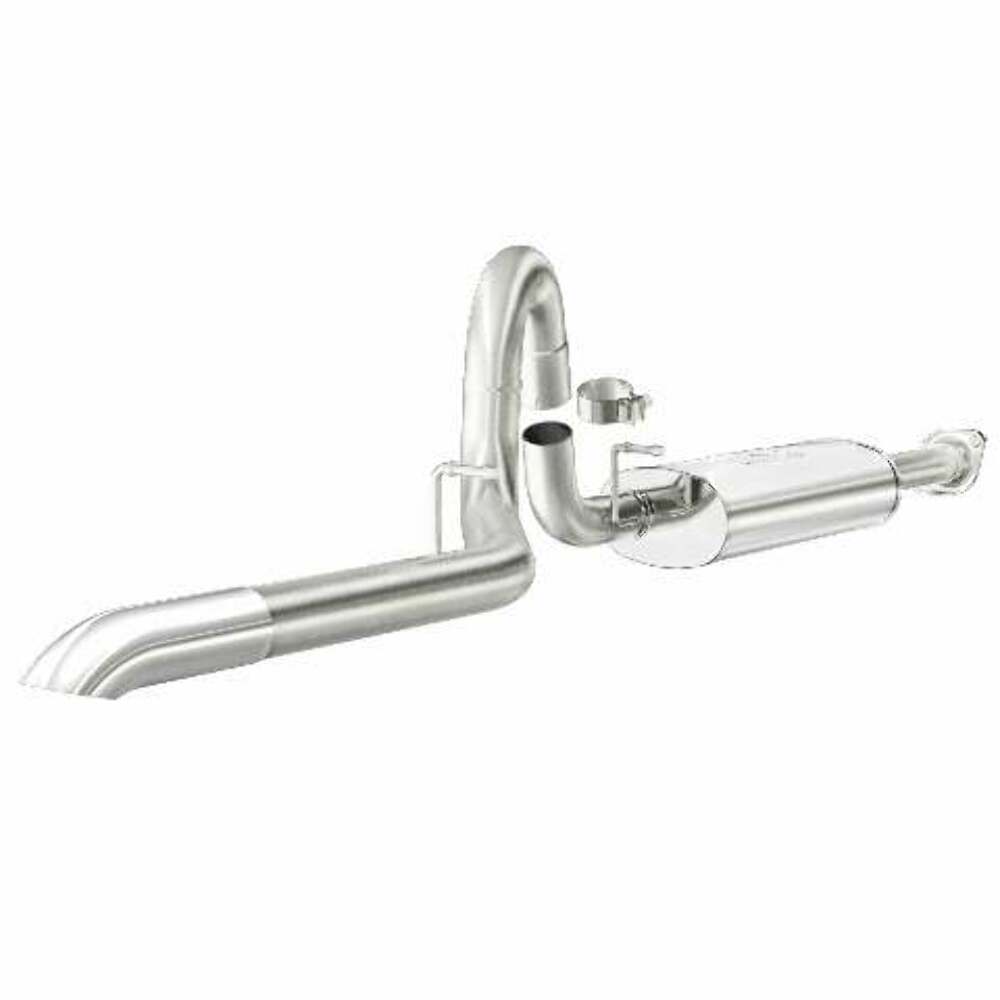 MagnaFlow cat-back exhaust system for 2004-2006 Jeep Wrangler stainless steel polished 16695
