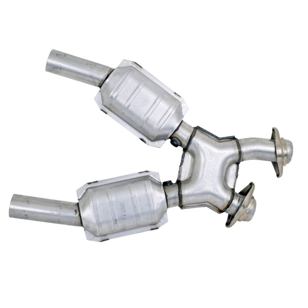 1999-2004 Ford Mustang X Pipe w/ Catalytic Converters 2.5" 4.6L Stainless 1670