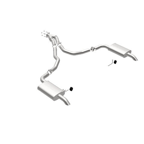 MagnaFlow cat-back exhaust system for 1975-1979 Chevy Corvette stainless steel polished 16710