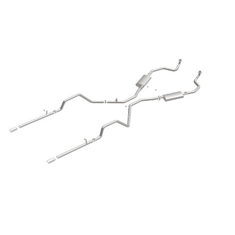 MagnaFlow cat-back exhaust system for 1961-1964 Chevy Impala stainless steel polished 16724