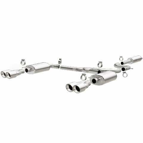 MagnaFlow cat-back exhaust system for 2005-2008 Pontiac stainless steel polished 16726