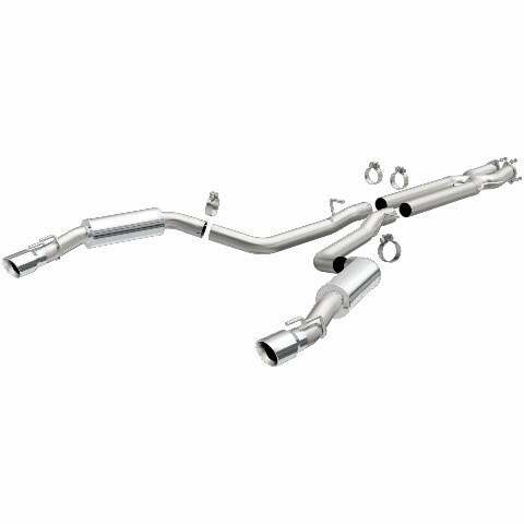 MagnaFlow cat-back exhaust system for 2005-2006 Pontiac stainless steel polished 16734