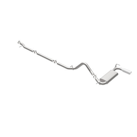 MagnaFlow cat-back exhaust system for 2007-2011 Jeep Wrangler stainless steel polished 16751
