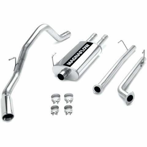 MagnaFlow cat-back exhaust system for 2007-2008 Toyota Tundra stainless steel polished 16753