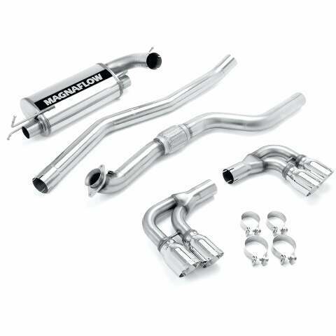 MagnaFlow cat-back exhaust system stainless steel polished 16761