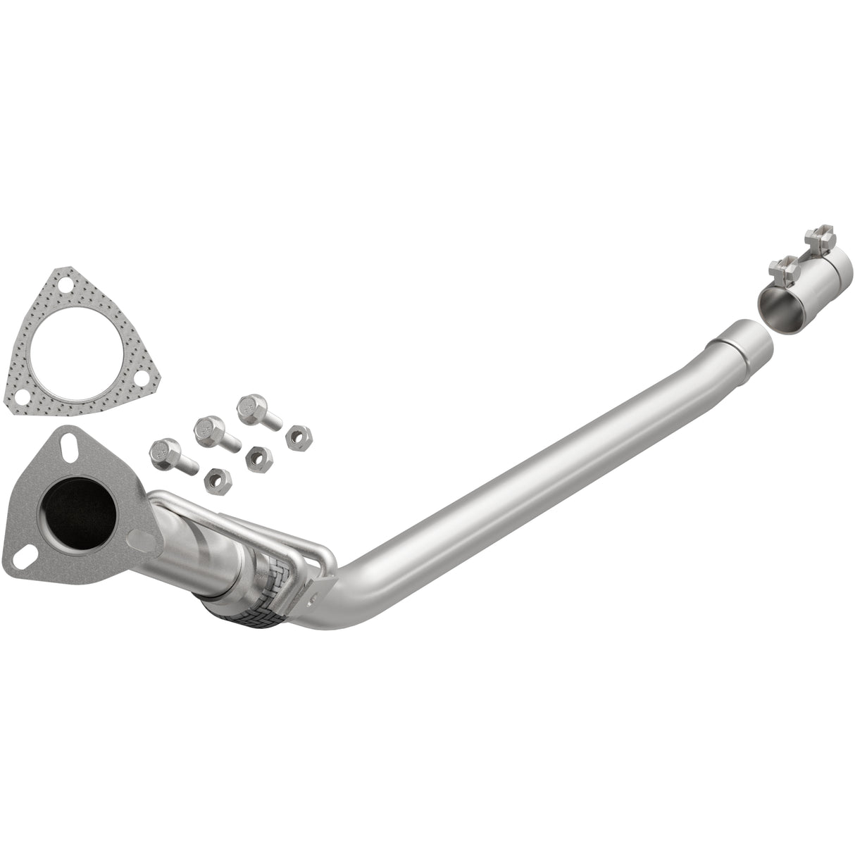 2002-2003 Audi A4 Quattro Direct-Fit Front Pipe Kit 107-0241 stainless steel