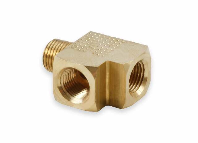 NOS brass adapter T fitting purge 16775NOS