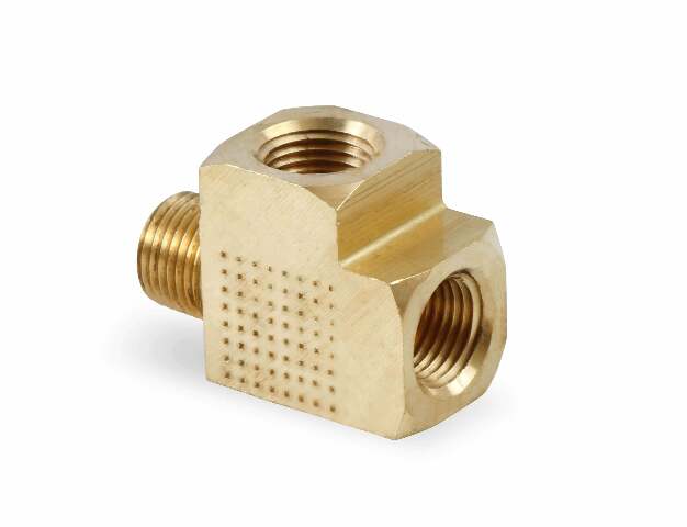 NOS brass adapter T fitting purge 16775NOS