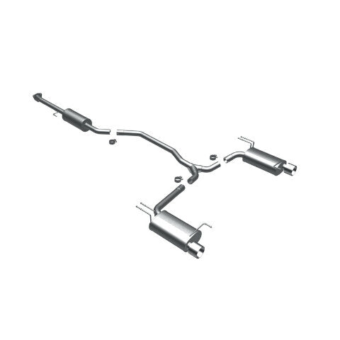 MagnaFlow cat-back exhaust system for 2008-2012 Honda Accord stainless steel polished 16817