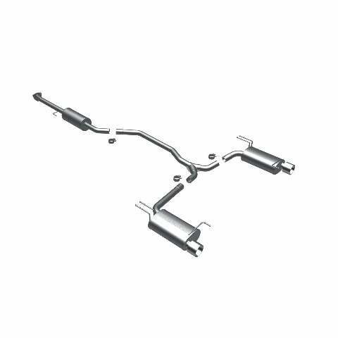 MagnaFlow cat-back exhaust system for 2008-2012 Honda Accord stainless steel polished 16817