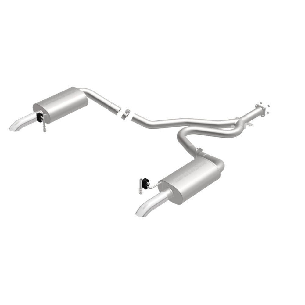 MagnaFlow cat-back exhaust system for 1980-1981 Chevy Corvette stainless steel polished 16889