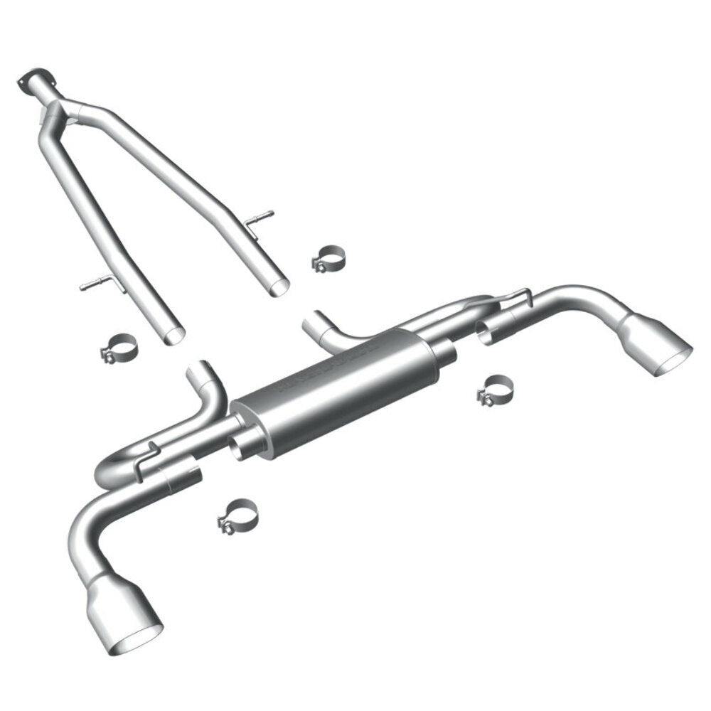 MagnaFlow cat-back exhaust system for 2002-2008 Lexus stainless steel polished 16917