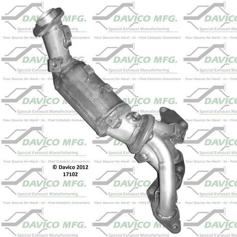 2003-2008 Mazda 6 Catalytic Converter 17102