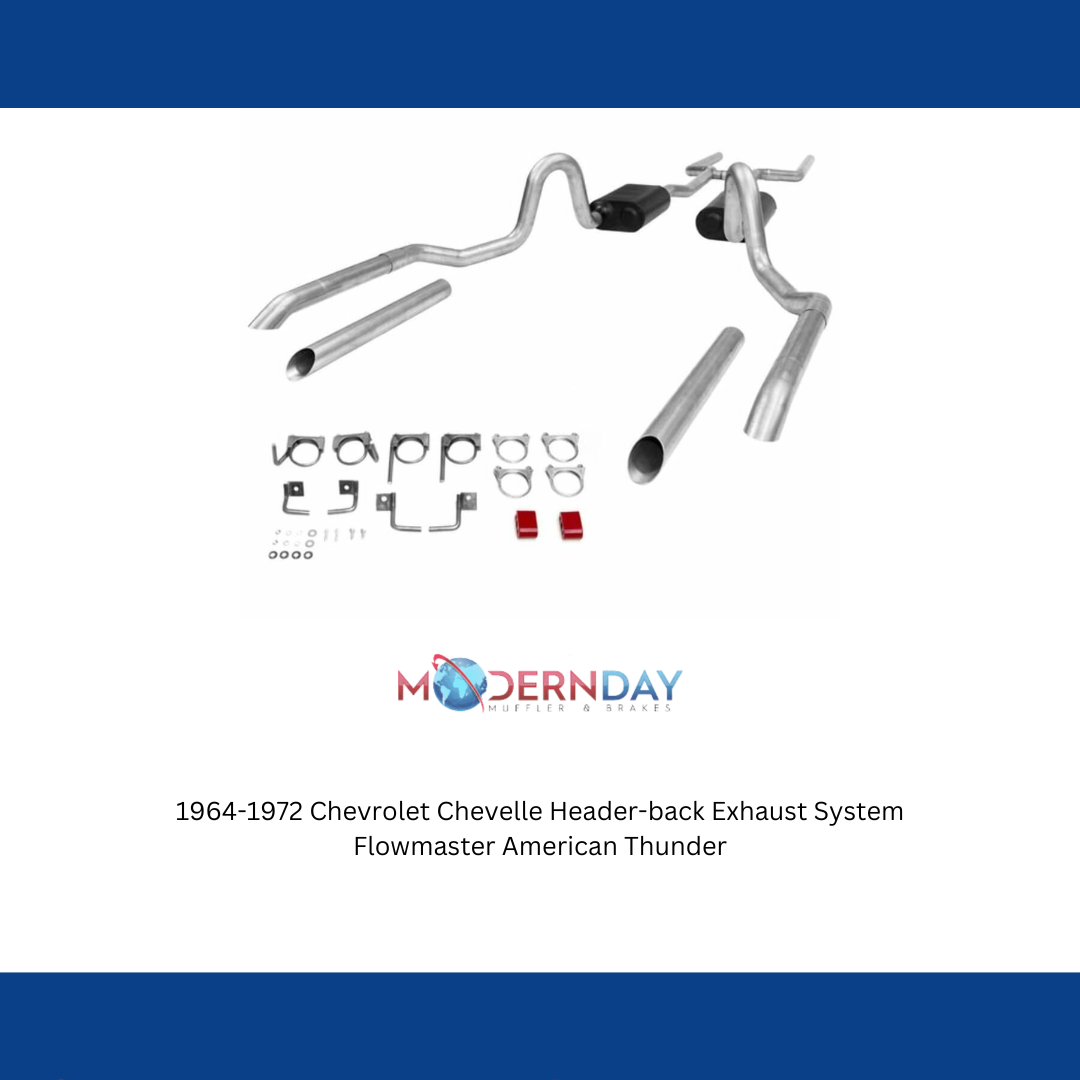 American Thunder Exhaust System for El Camino