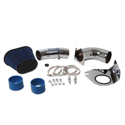 Fits 1994-95 Mustang 5.0 Cold Air Intake- Fenderwell Style (Powder Chrome)-1712 for 1994-1995 Mustang