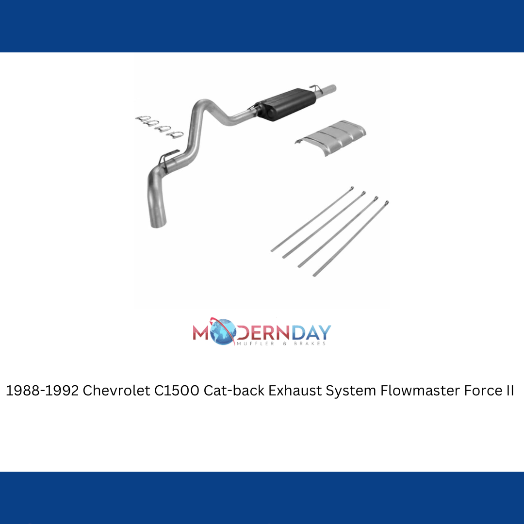 Exhaust system for 1988-1992 Chevy C1500 Exhaust stainless steel